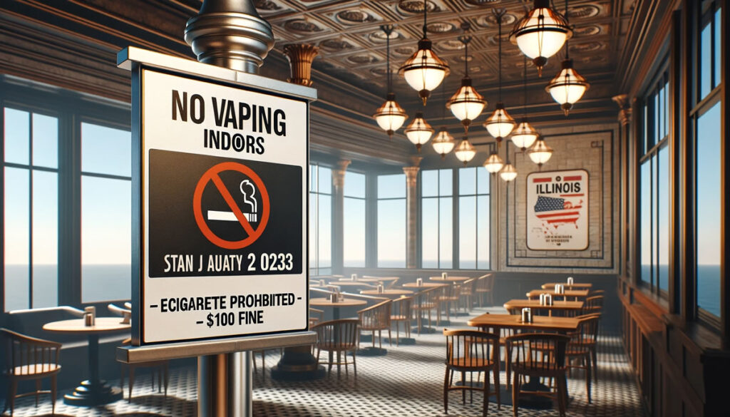 Illinois Rings in 2024 With Statewide Indoor Vaping Ban Illinois vaping ban