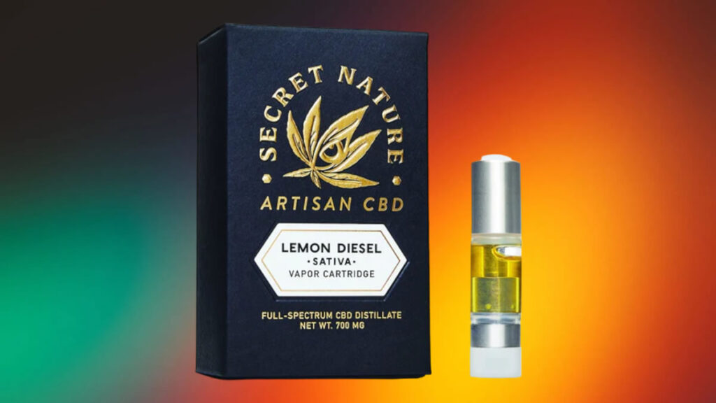 Secret Nature Lemon Diesel CBD Vape