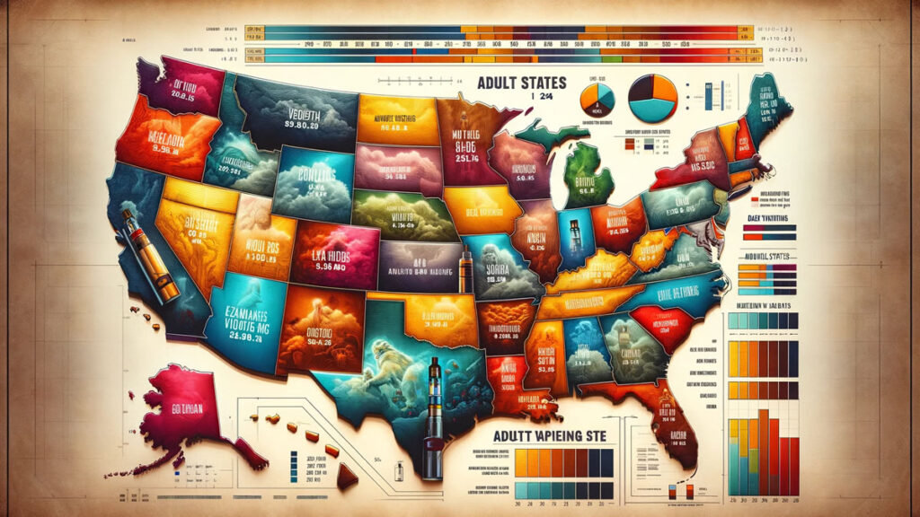 vaping by state demographics