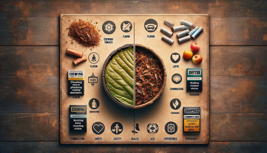 nicotine pouches vs chewing tobacco