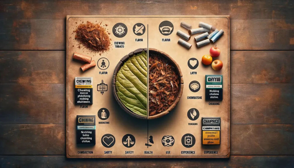 nicotine pouches vs chewing tobacco