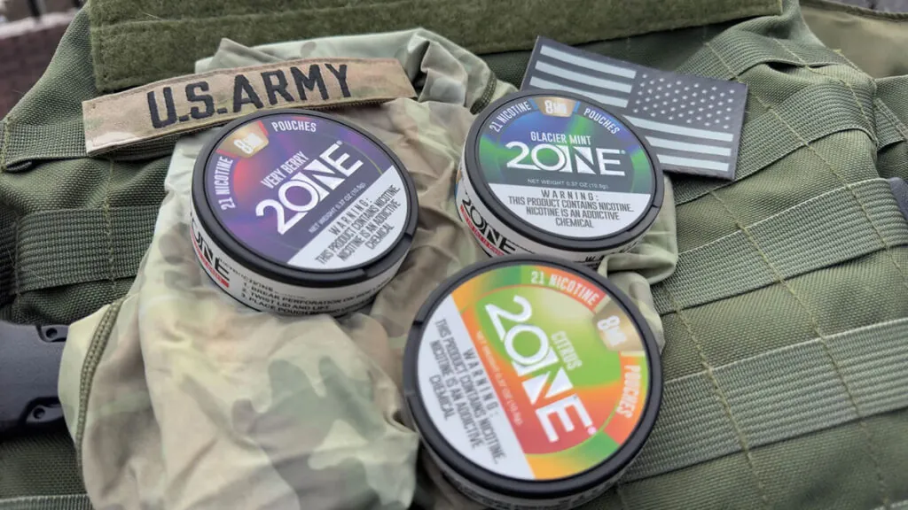 nicotine pouch use soldiers civilians