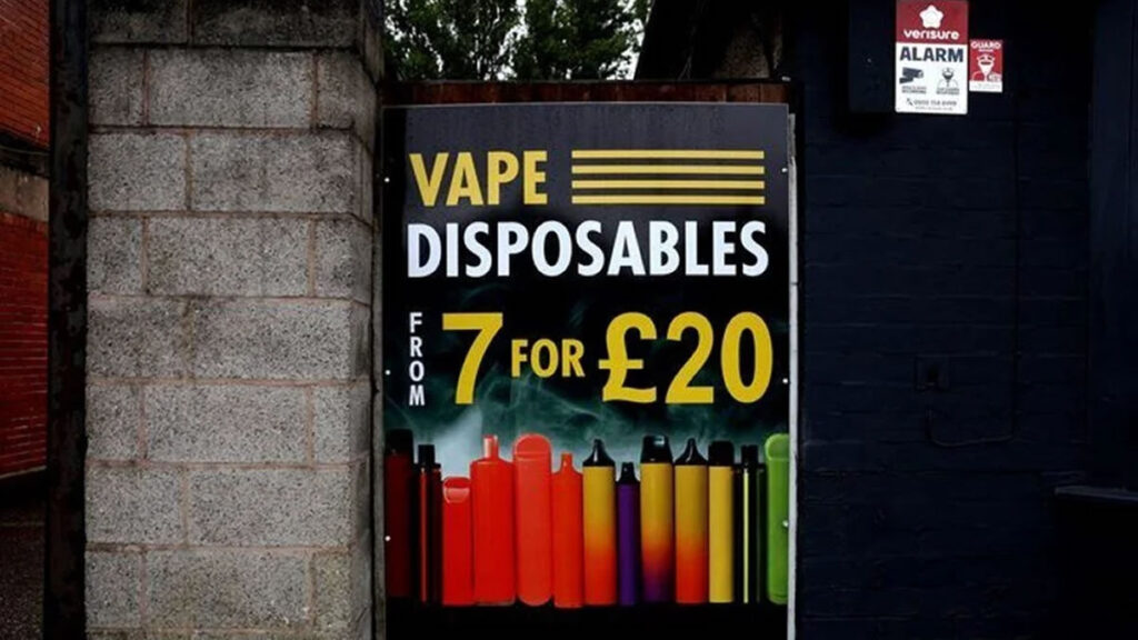 UK Disposable Vape Ban
